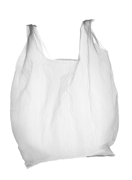 Image of a single-use plastic shopping bag